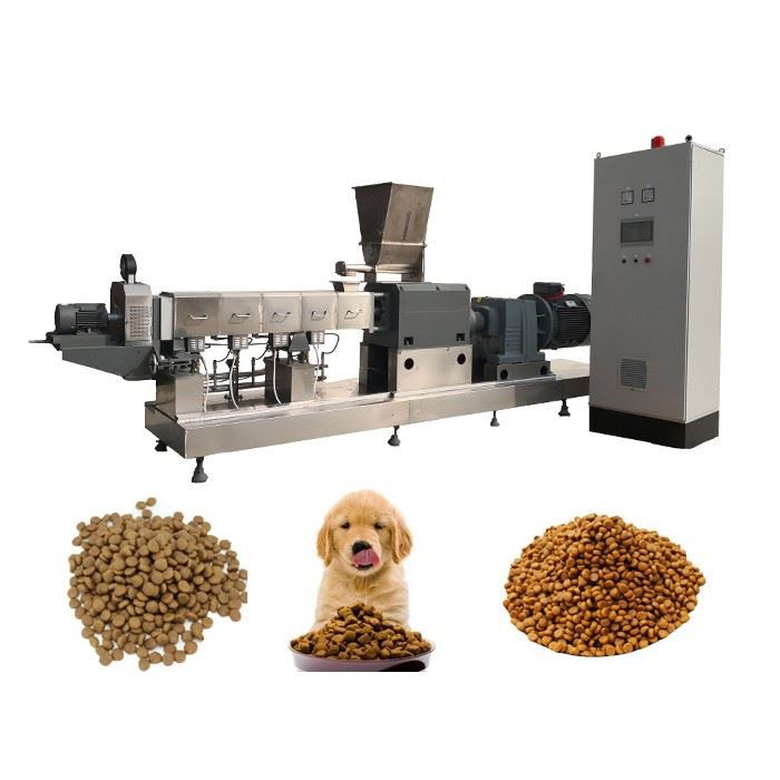 Pet Dog Cat Food Processing Extruder