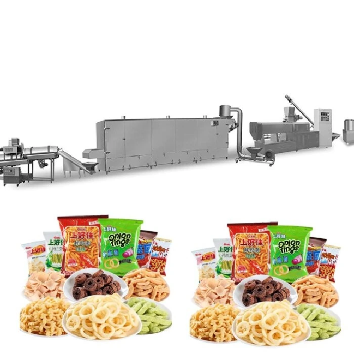 rice corn puff food machine