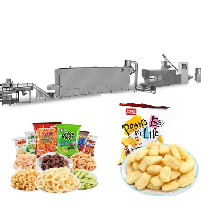 Twin Screw Extruder For Cheese Puffs Food