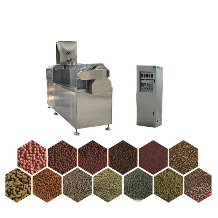 Automatic Fish Feed Extruder Processing