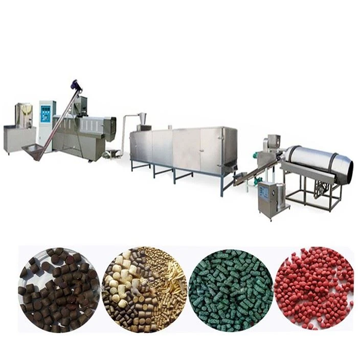 Automatic Fish Feed Extruder Processing