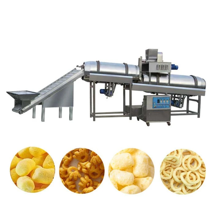 Puffed Foods Extruders Machinery